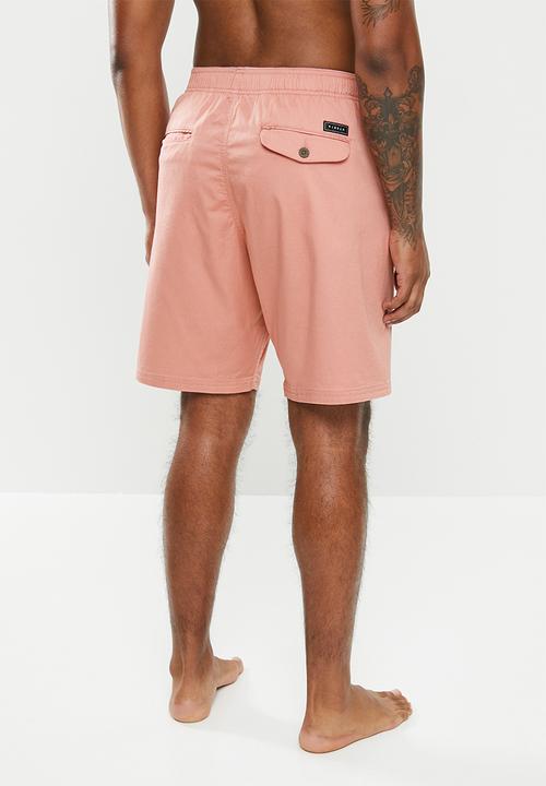 Vissla  - No see ums 18.5 elastic walk short - pink