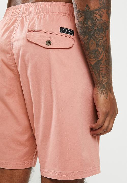 Vissla  - No see ums 18.5 elastic walk short - pink
