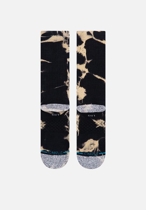 Stance Socks - Ramones 1976 socks - black & beige 