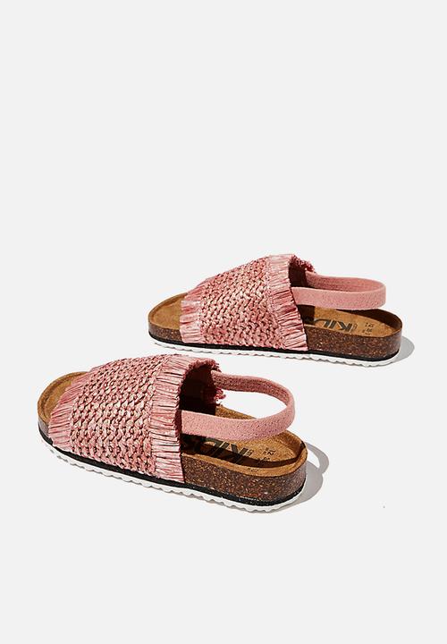 Cotton On - Fringed thea slingback - earth clay
