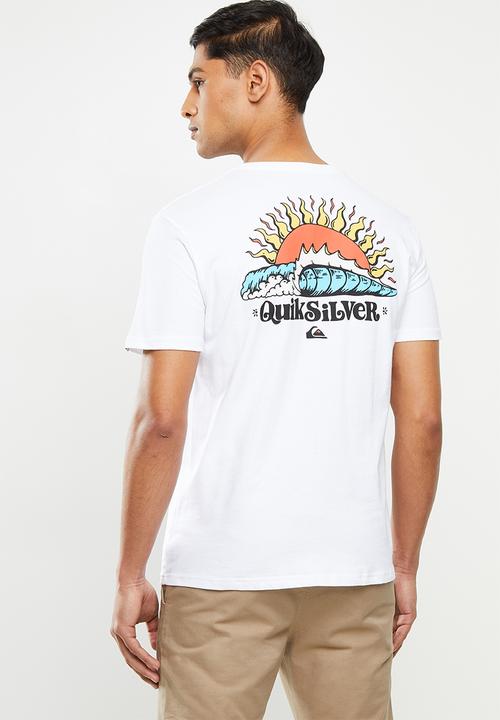 Quiksilver - Kool enough short sleeve tee - white