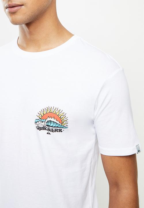 Quiksilver - Kool enough short sleeve tee - white