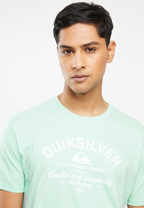 Quiksilver - Creators of simplicity short sleeve tee ii - blue