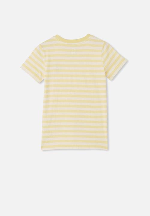 Cotton On - Max short sleeve tee - lemon drop/ pineapple