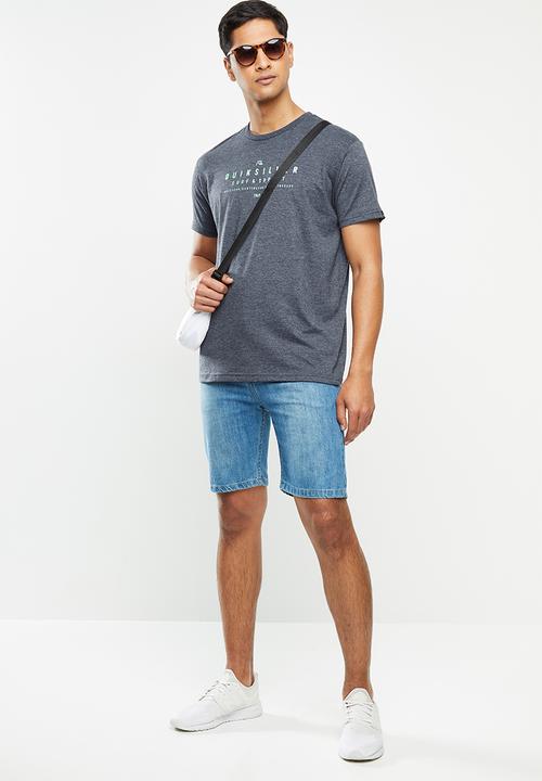Quiksilver - Half past short sleeve tee - navy 