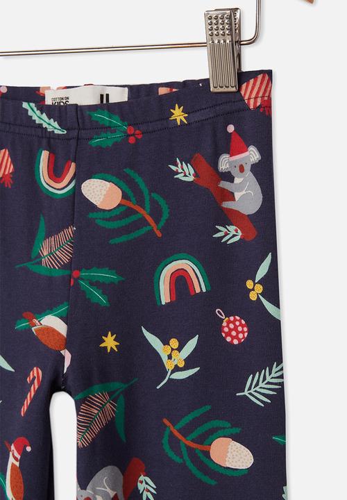 Cotton On - Huggie tights - navy 