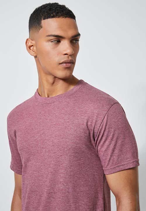 Superbalist - Conscious crew neck tee - burgundy