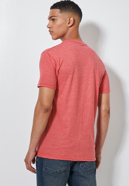 Superbalist - Conscious crew neck tee - red 