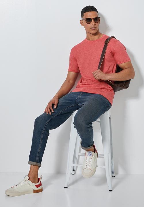 Superbalist - Conscious crew neck tee - red 