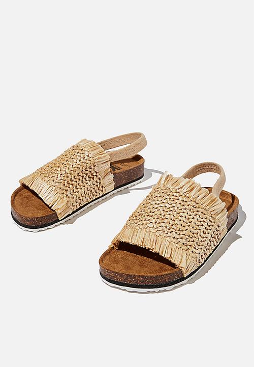 Cotton On - Fringed thea slingback - tan