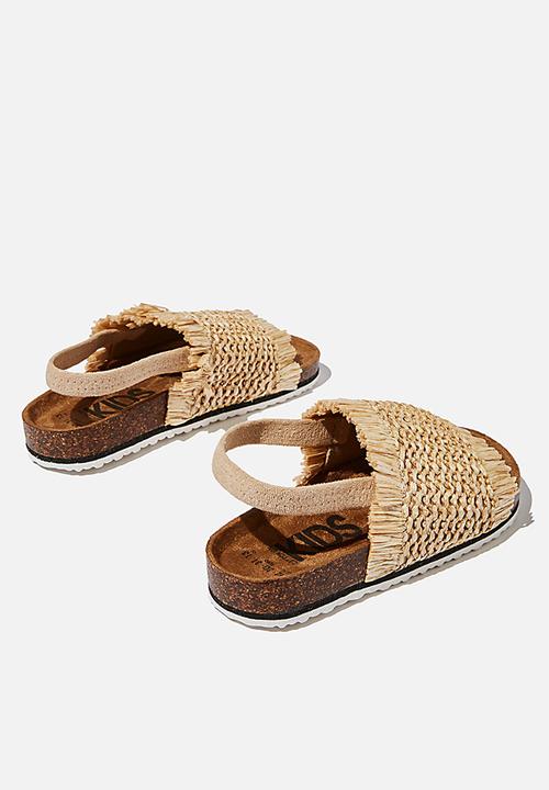 Cotton On - Fringed thea slingback - tan
