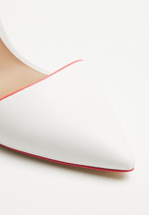 Call It Spring - Glamouriss heel - white
