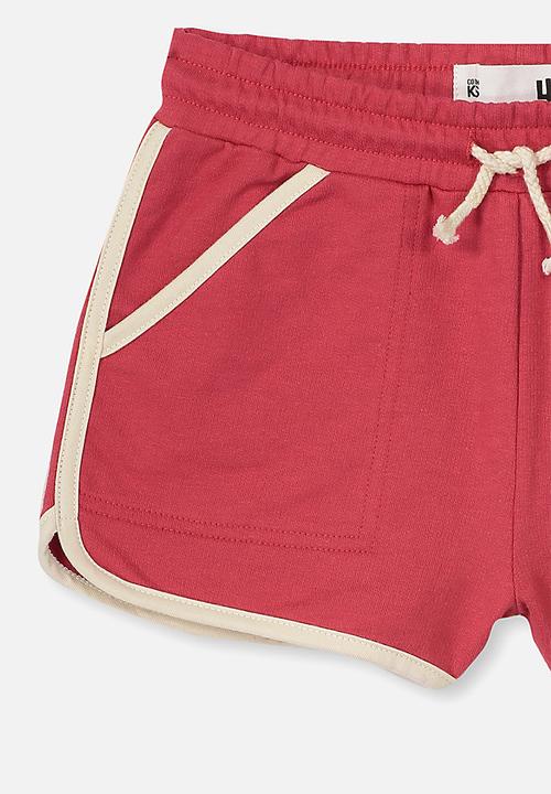 Cotton On - Nina knit short - red