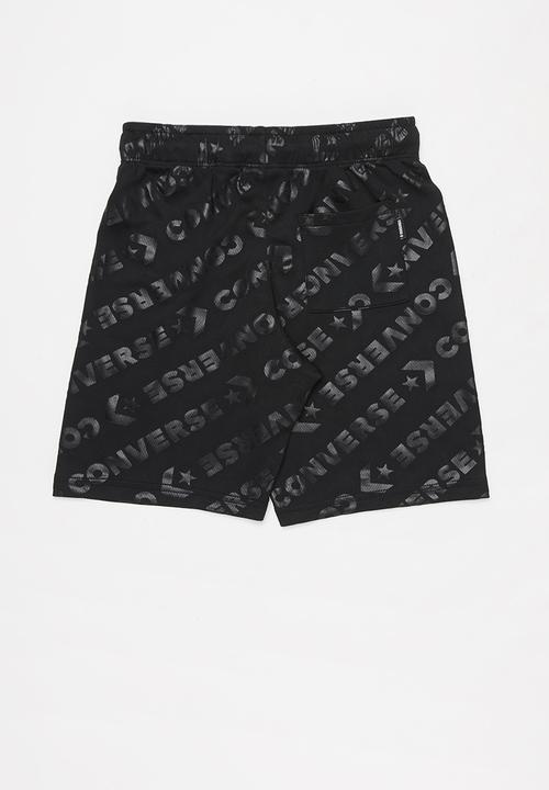 Converse - Cnvb wordmark jacquard short - black