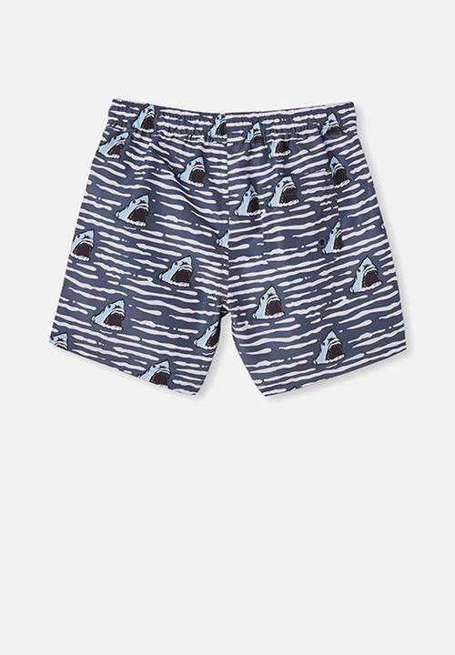 Cotton On - Bailey board short -  shark wave