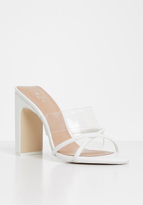 Call It Spring - Hoana heel - white