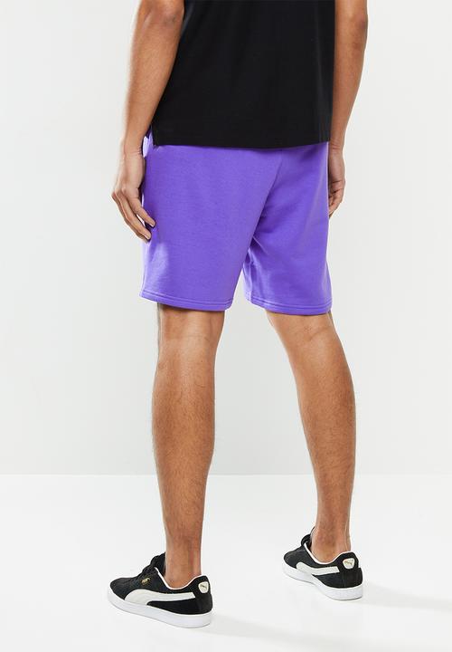 PUMA - Tfs shorts  ft 8" - purple 