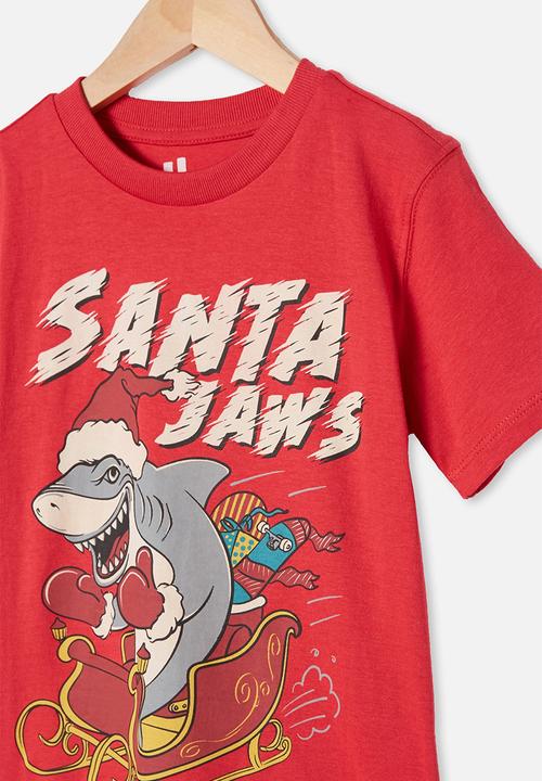 Cotton On - Max skater short sleeve tee - red