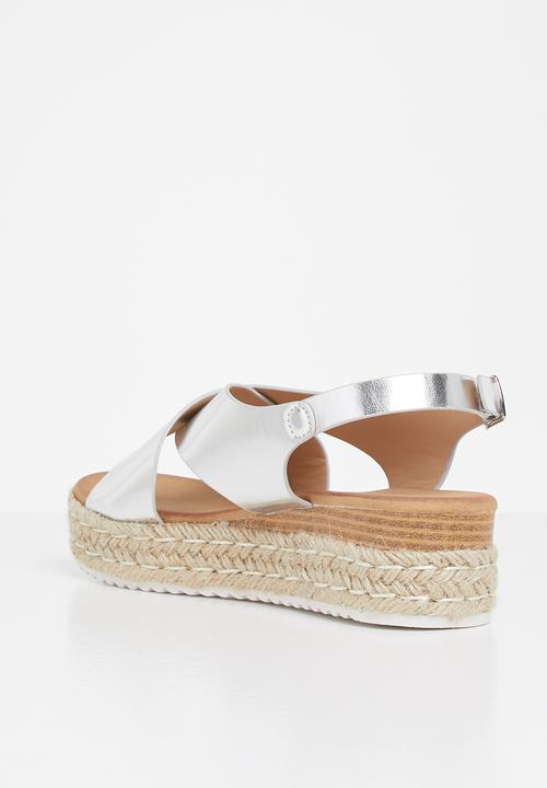 edit - Dion espadrille - silver