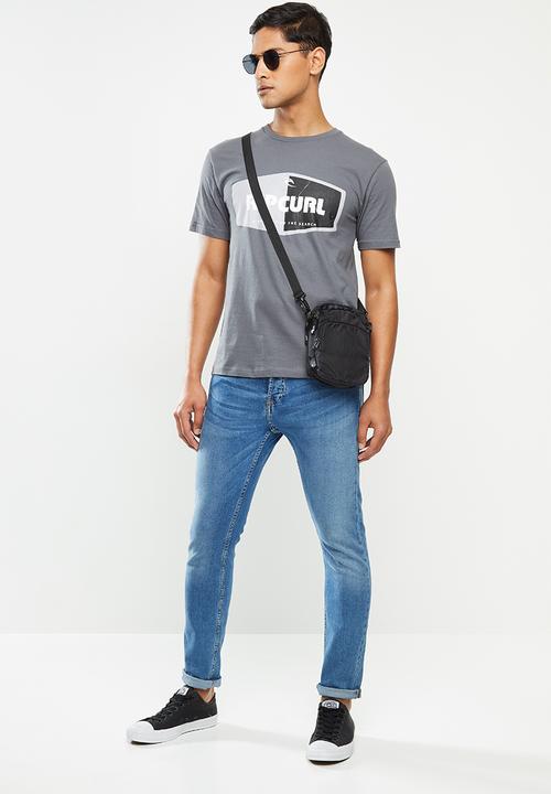 Rip Curl - Yin yan tee - charcoal