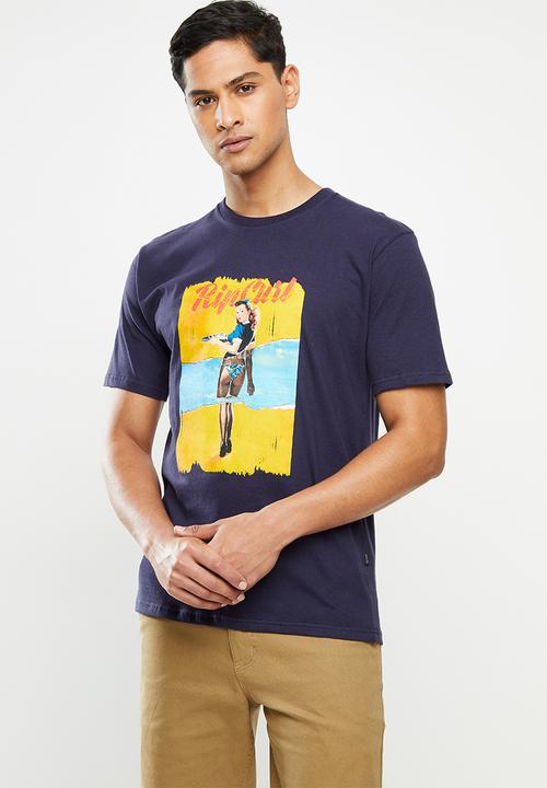 Rip Curl - Pin up tee  - navy
