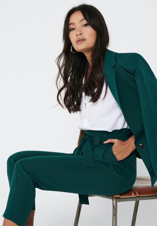 Jacqueline de Yong - Asta tailored pants - pine green