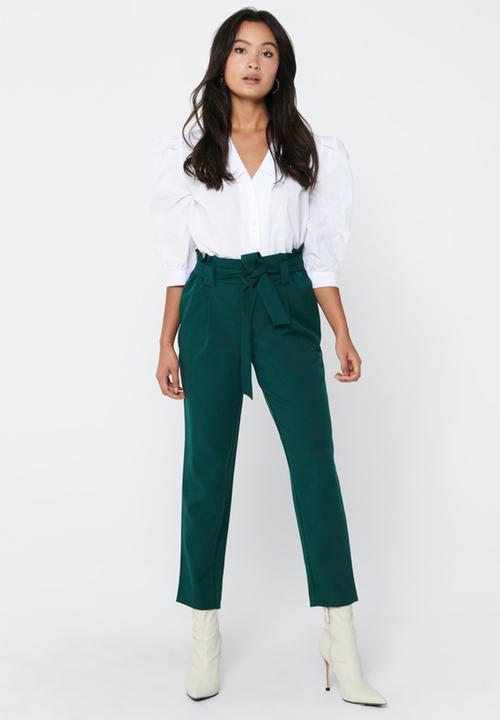 Jacqueline de Yong - Asta tailored pants - pine green