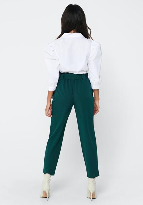 Jacqueline de Yong - Asta tailored pants - pine green