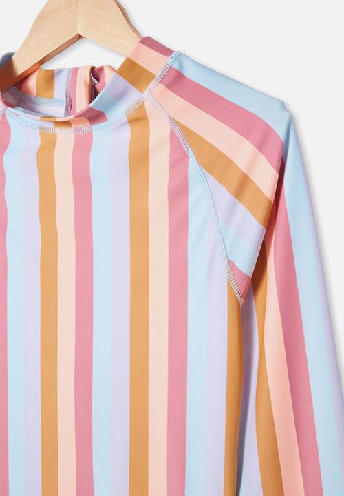 Free by Cotton On - Lindsay long sleeve one piece - multi 
