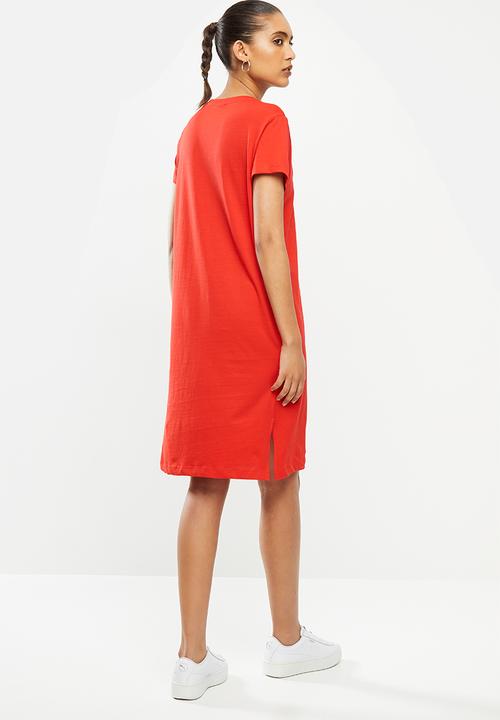 Champion - Legacy short sleeve dress - red