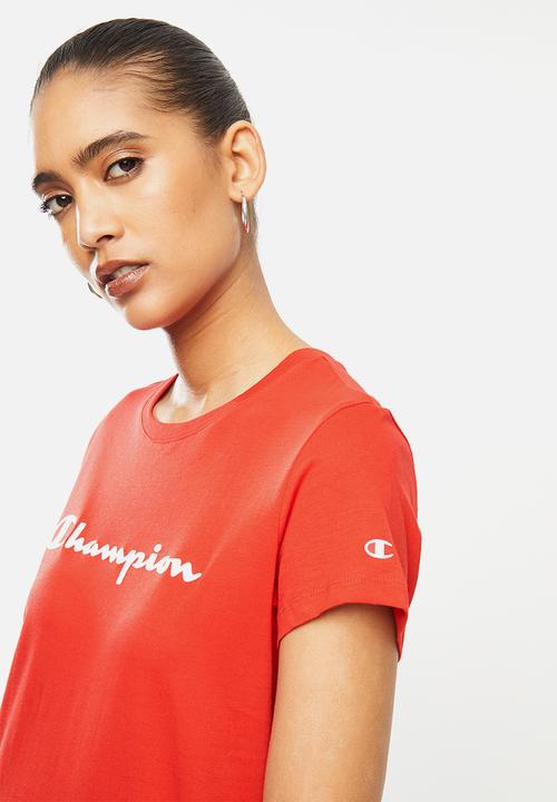 Champion - Legacy short sleeve dress - red