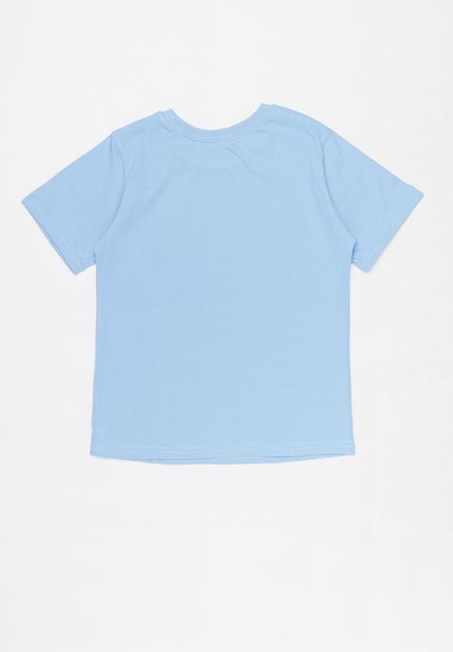 Pop Candy - Girls printed tee - blue 