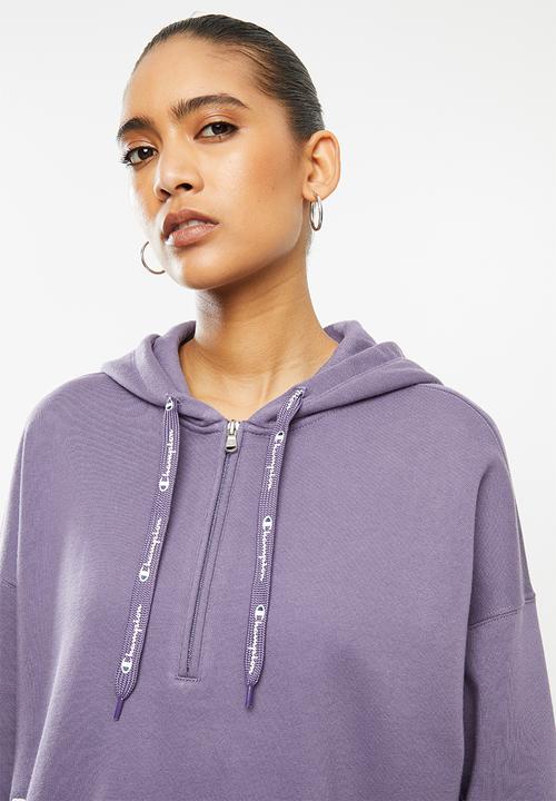 Champion - Rochester hooded sweat top - purple
