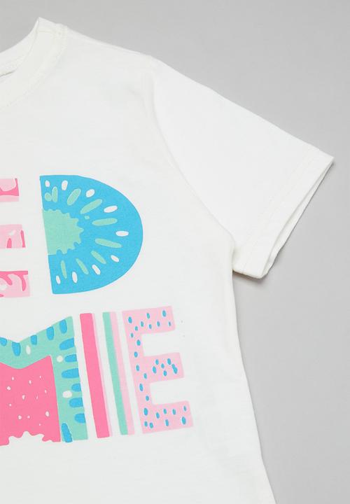 Pop Candy - Girls pyjamas set - milk & pink 