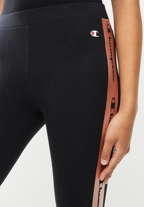 Champion - Legacy leggings - black & rose gold 