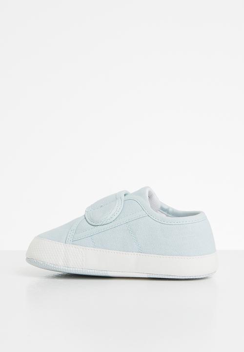 SUPERGA - Baby soft shoes - light blue