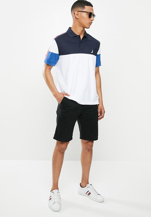 Nautica - Navtech striped polo - multi