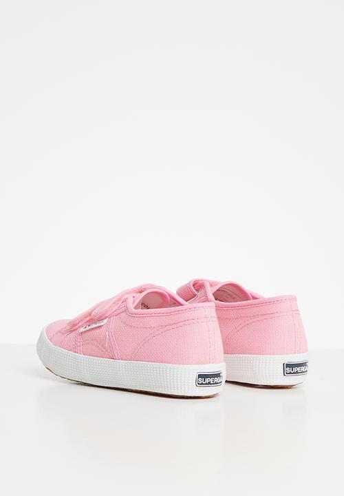 SUPERGA - Classic canvas velcro - cotton candy