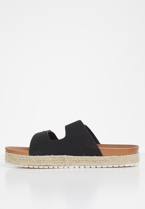 Superbalist - Jules slide - black