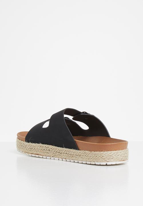 Superbalist - Jules slide - black