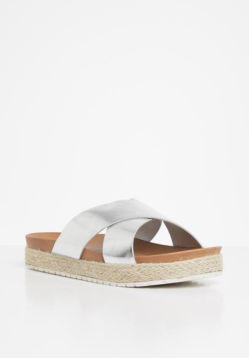Superbalist - Zeeya slide - silver