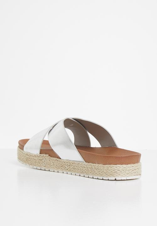 Superbalist - Zeeya slide - silver