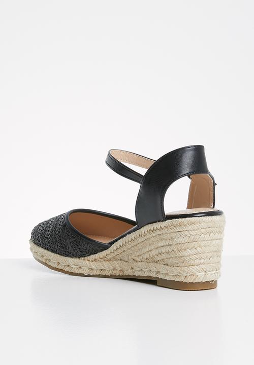 Butterfly Feet - Hesling wedge - black