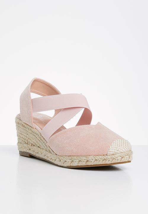 Butterfly Feet - Alton wedge - pink