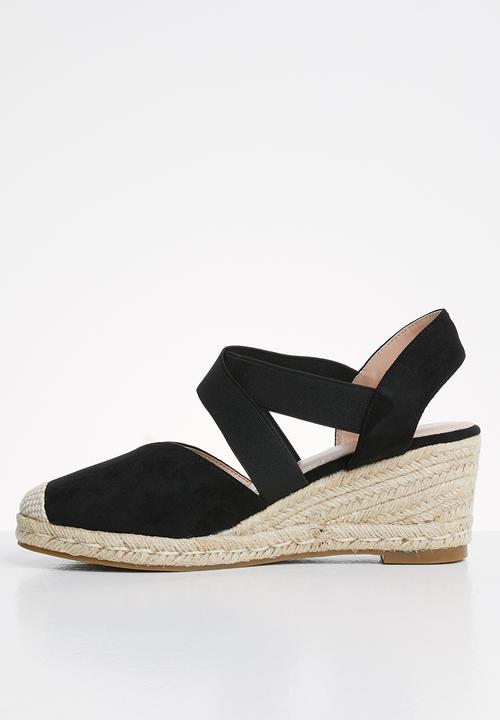 Butterfly Feet - Alton wedge - black