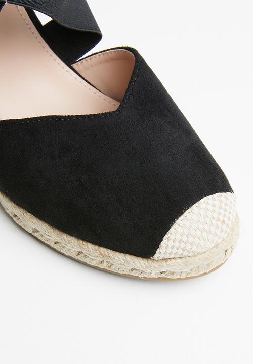 Butterfly Feet - Alton wedge - black