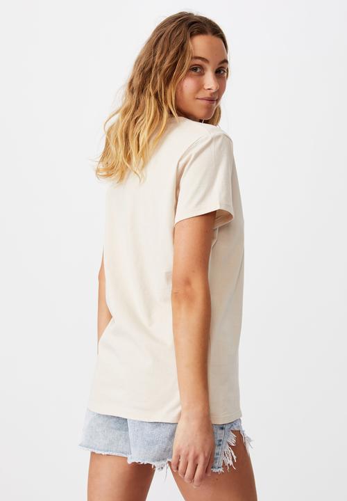 Cotton On - Classic arts T-shirt - barley