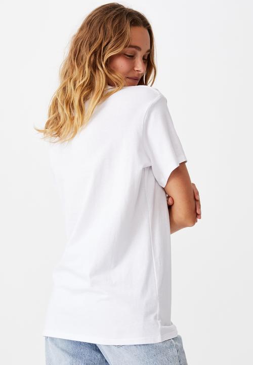 Cotton On - Classic arts T-shirt - white
