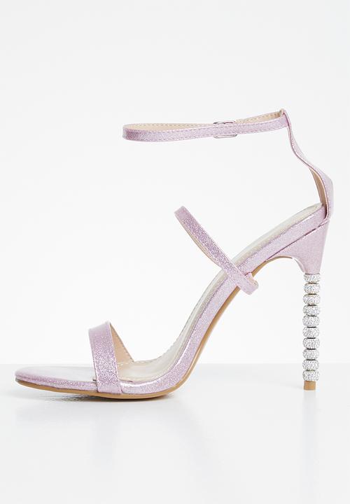 Miss Black - Senna heel - pink