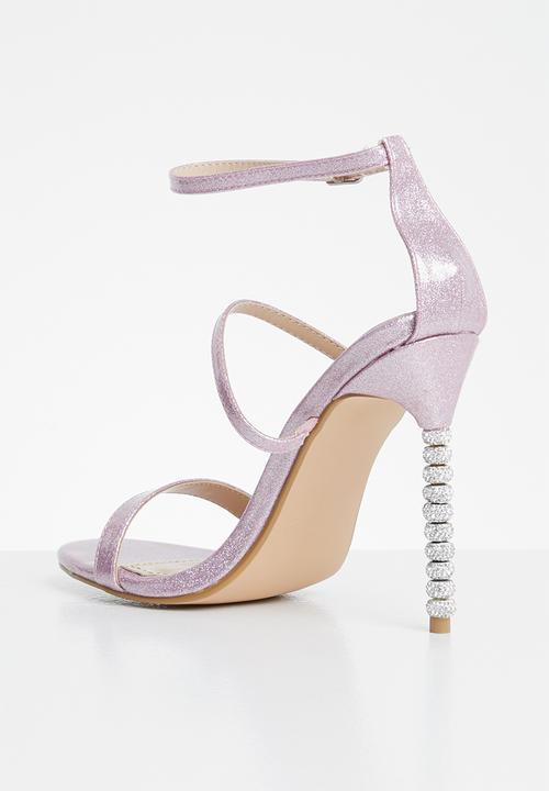 Miss Black - Senna heel - pink